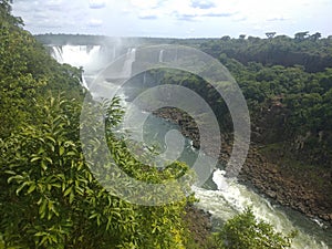 Iguazu waterfall, argentina and brasil