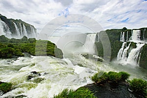 Iguazu waterfall in Brazil