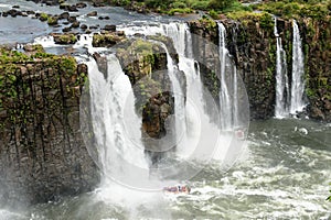 Iguazu waterfall in Brazil