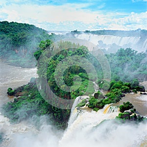 Iguazu waterfall, Porto Iguazu, Argentina