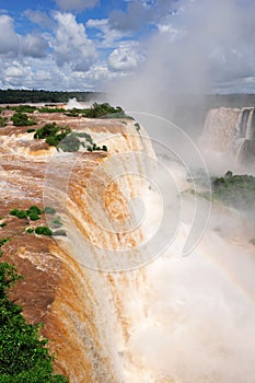 Iguazu waterfalls in Argentina photo