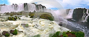 Iguazu waterfalls (Argentina and Brazil)