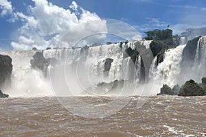 Iguazu Waterfalls view from Argentinian side