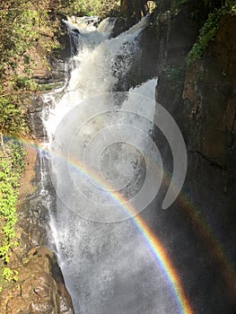 Iguazu Waterfalls Rainbow