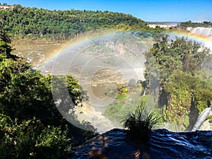 Iguazu Waterfalls Rainbow