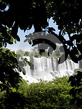 IguazÃº Falls is the largest waterfall in the world