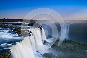 IguaÃ§u Falls seen from top to bottom