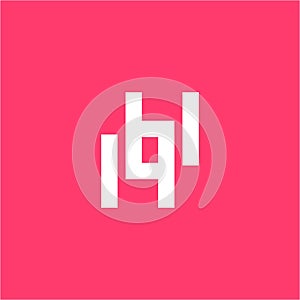 IHI, IBI, IPI, IBPI initials letter logo photo