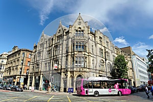 II Grade Listed building in the Manchester city center, England