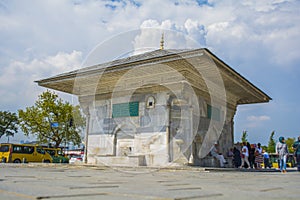 III. Ahmet Gulnus Emetullah Sultan Fountain is an Ottoman Fountain in the Uskudar district of Istanbul.