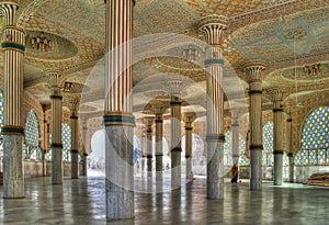 Iinterior of Touba Mosque, Senegal