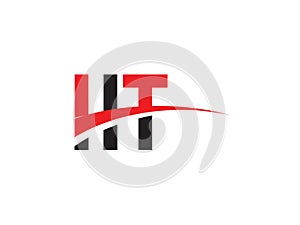 IIT Letter Initial Logo Design Vector Illustration