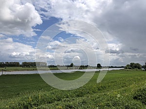 IJssel river around Welsum