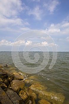 IJsselmeer kust Nederland, IJsselmeer coast Netherlands photo