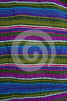 Ikat, adras. Asian silk material. Fabric, Uzbek national pattern