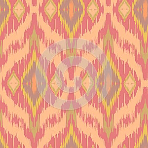 Ikat Ogee Background