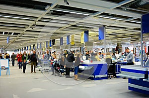 IKEA check-out