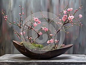ikebana japanese flowerart