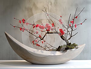 ikebana japanese flowerart