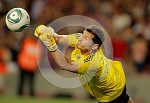 Iker Casillas of Real Madrid