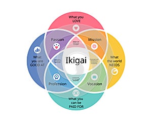 Ikigai which is Japanese Philosophy to Inspire Your Life and Career photo