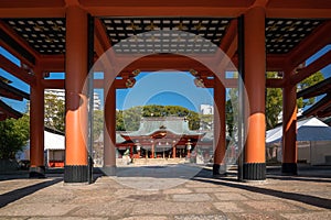 Ikuta-jinjya shrine It is a shrine in Kobe