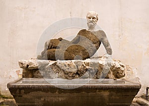 Il Babuino Statue, Rome photo