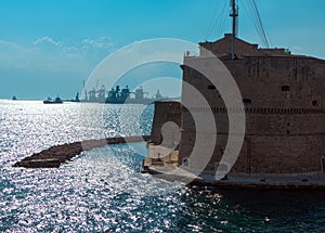 Il castello aragonese di Taranto, Italy photo