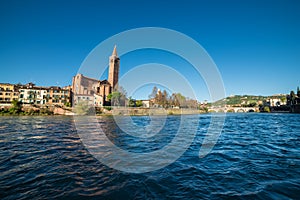 Il Fiume Adige che attraversa Verona