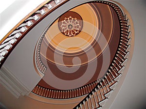 IL Gov.'s Mansion-Staircase