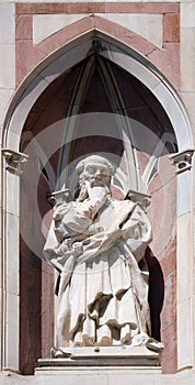 Il Pensatore (The Thinker) by Donatello, Campanile of Cattedrale di Santa Maria del Fiore, Florence, Italy