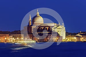 Il Redentore Church in Venice photo