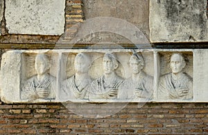 Ilario Fusco`s tomb on Appian way photo