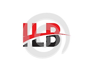 ILB Letter Initial Logo Design Vector Illustration