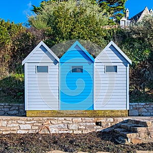 Ile-aux-Moines, bathing huts