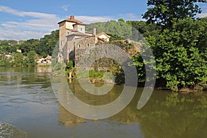 Ile barbe monastery photo