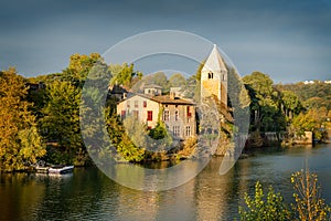 Ile Barbe in Lyon, France