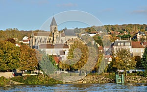 Ile de France, city of Triel sur Seine photo