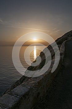 Ile de la Pietra, Stone Island, Ile-Rousse, Red Island, Corsica, Upper Corsica, France, Europe, island