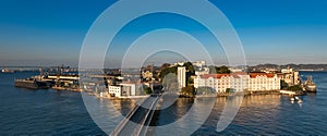 Ilha das Cobras Island in Guanabara Bay photo