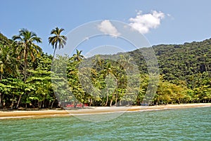 Ilha Grande: Beach Praia Lopes mendes, Rio de Janeiro state, Brazil