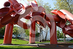 Iliad sculpture in Seattle