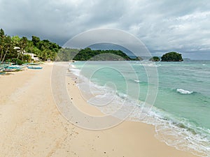 Ilig Iligan Beach. Boracay, Philippines.