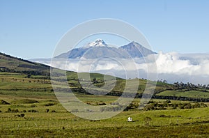 Iliniza Sur Iliniza Norte Volcanos in Ecuador