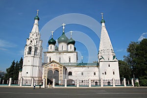 Iliya The Prophet's Church in Yaroslavl. Russia