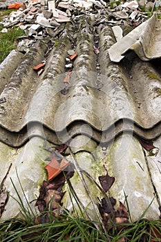 Illegal asbestos Dumping