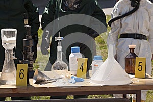Illegal drug lab