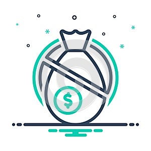 Mix icon for Illegal, illegitimate and unlawful