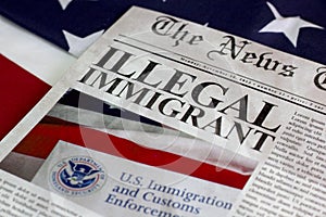 Illegal immigrant headline