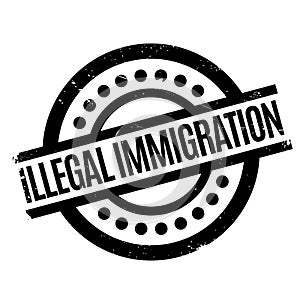 Illegal Immigration rubber stamp